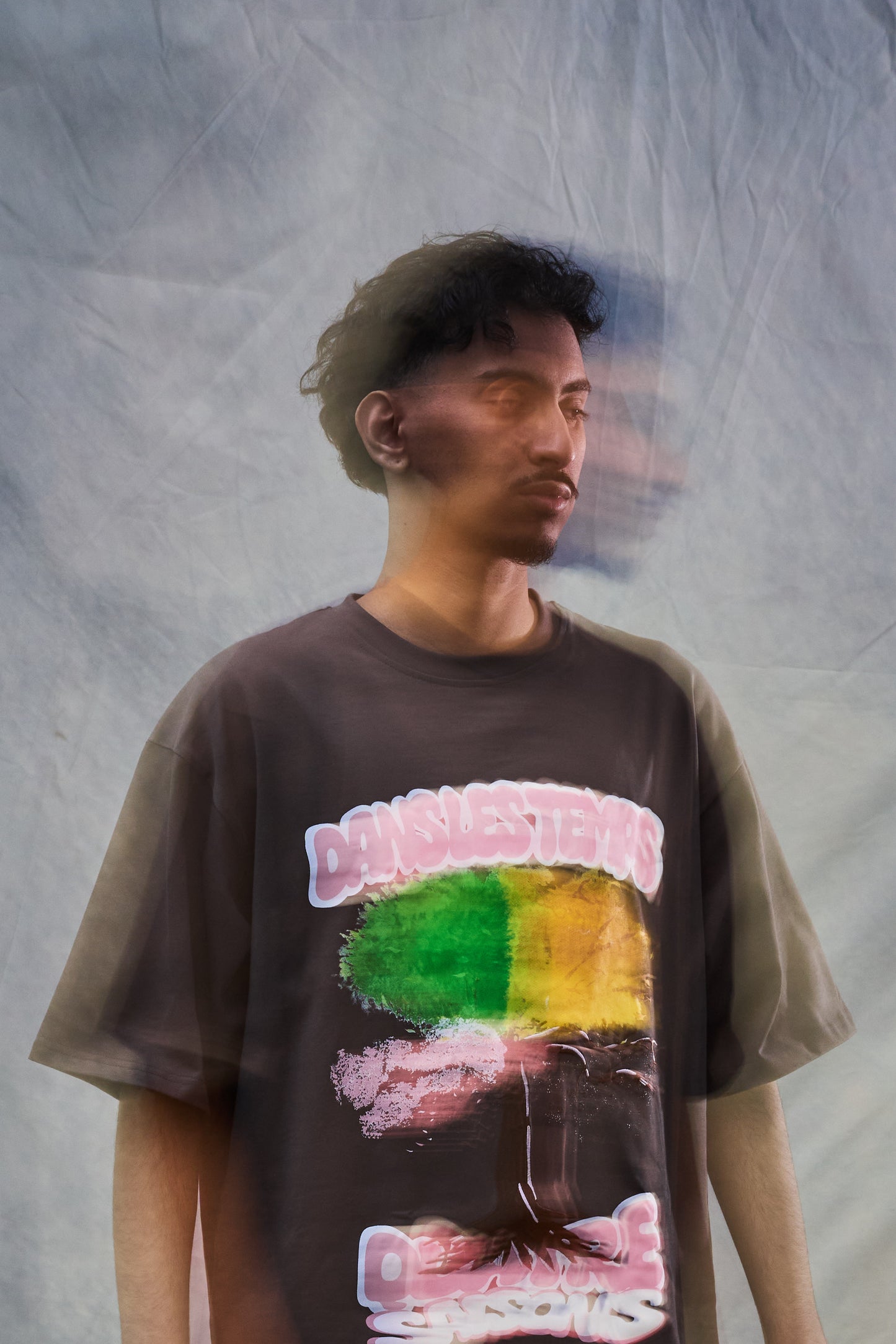 T-SHIRT OVERSIZE «  QUATRES SAISONS »