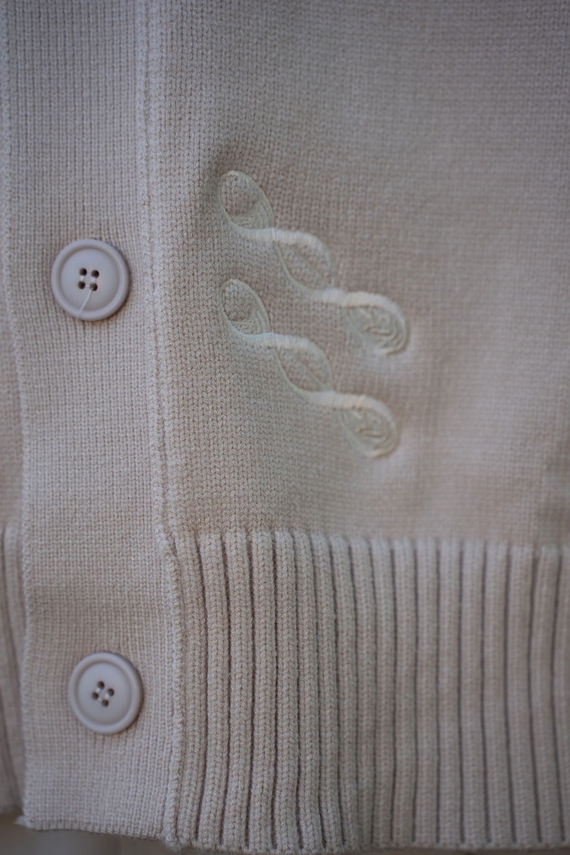 CARDIGAN CHAMPAGNE WHISPER